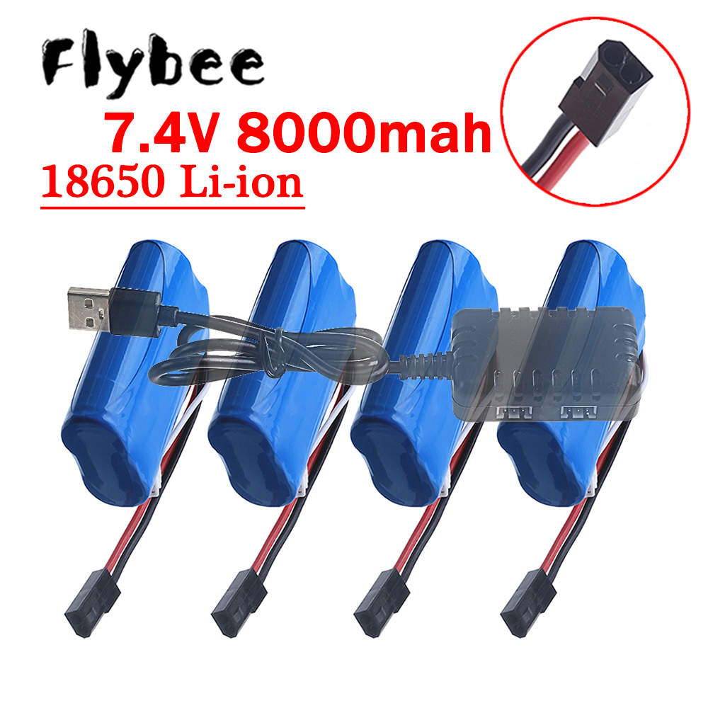 Drone Battery Li-Ion - (5500 Fiş) 18650 7.4V 8000Mah Pil,