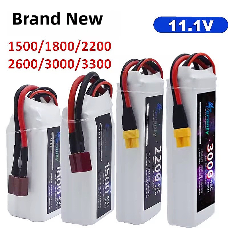 Drone Battery 3S - 11.1V LiPo Pil 3S 1500mah 1800mAh