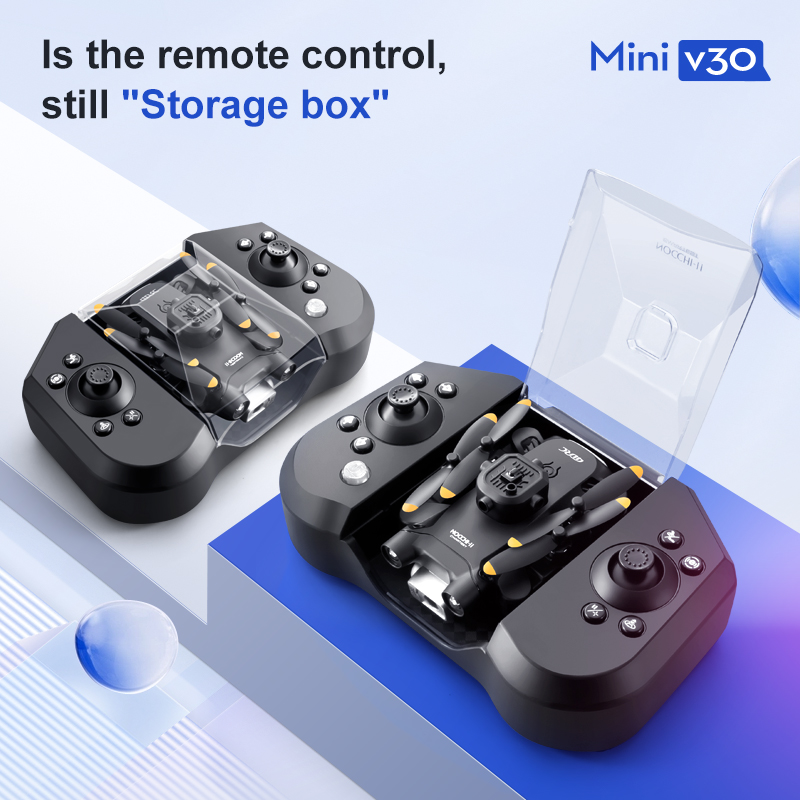 Mini V30 WiFi FPV Drone 4K HD  - Drone Battery Case incelemesi ve fiyatı