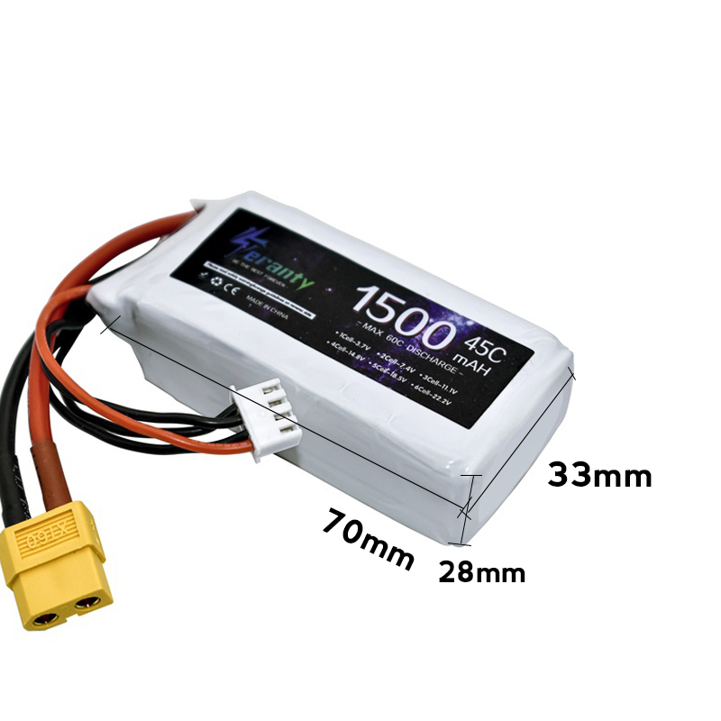 TERANTY 3s 45C 11.1V 1500mah L - Drone Battery 3S incelemesi ve fiyatı