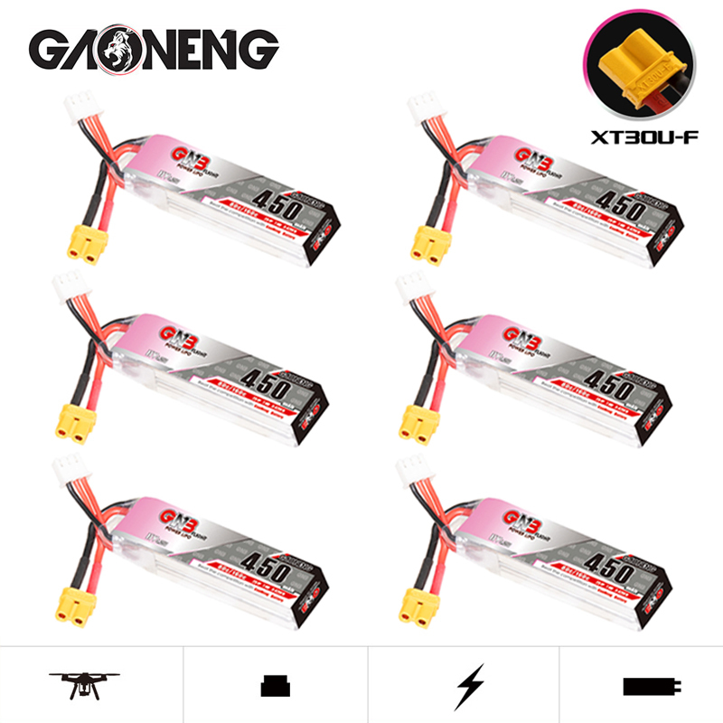GNB LiPo Pil HV 2S 7.6V 450mAh - Drone Battery Plate incelemesi ve fiyatı